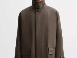 GABARDINA EFECTO ENCERADO