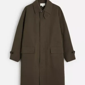 Abrigo de Piel Color Cafe