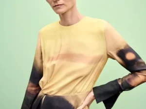 VESTIDO MIDI ESTAMPADO ZW COLLECTION