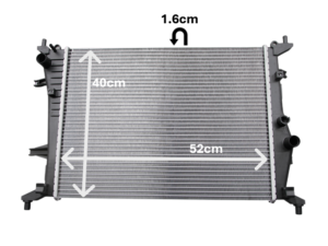 Radiador chevrolet sail 2011-2018 Mecanico | Nuevo