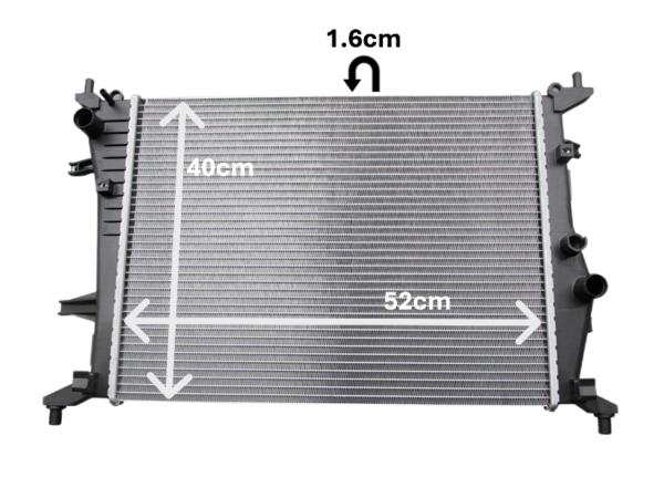 Radiador chevrolet sail 2011-2018 Mecanico | Nuevo