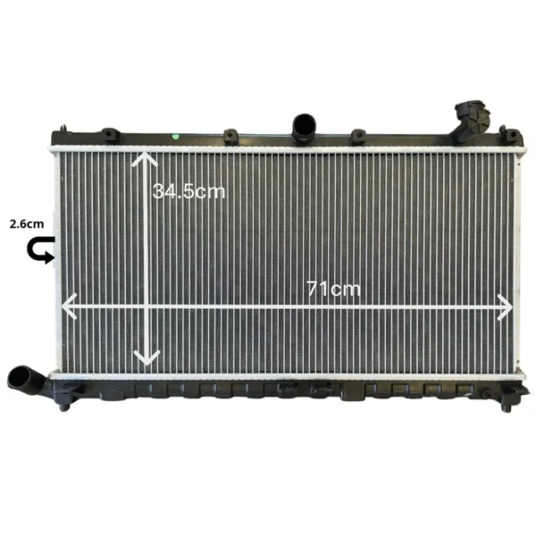 Radiador Byd F3 mecanico OEM: F3-1301100 | nuevo