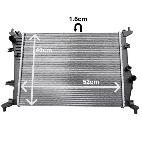 Radiador chevrolet sail 2011-2018 Mecanico | Nuevo