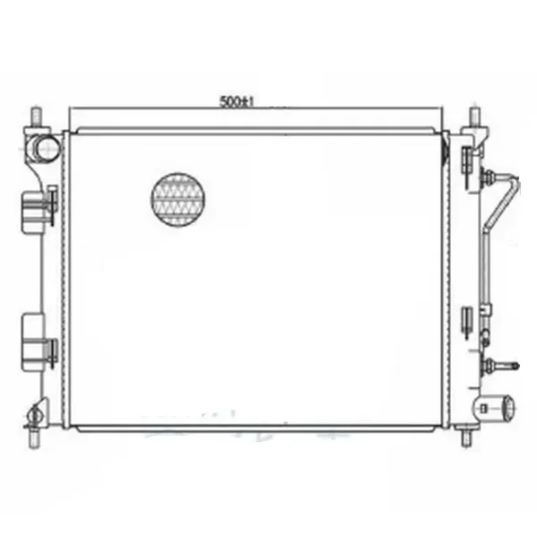 Radiador Hyundai Grand i10 2014-2015 Automatico | nuevo