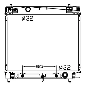 Radiador Toyota Yaris 2006-2013 Automatico y Mecanico | nuevo